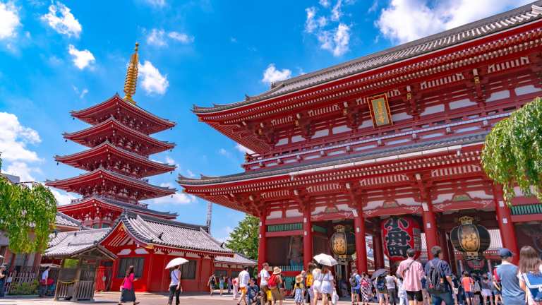 Asakusa și Templul Senso-ji