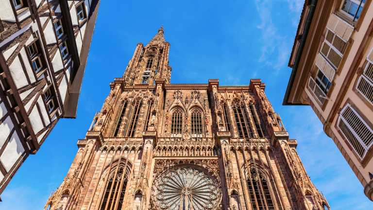 Catedrala Strasbourg și orologiu astronomic